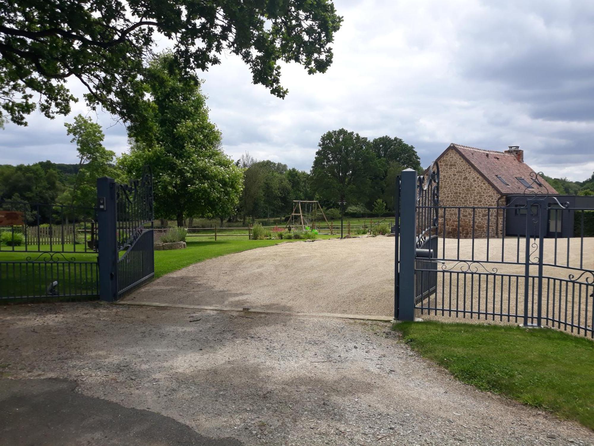 Gite de la Houssière Joue-du-Bois Extérieur photo